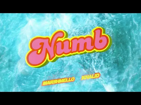 Download MP3 Marshmello x Khalid - Numb (Visualizer)