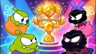 Cerita Om Nom 💚 ❗️BARU❗️⚡️ Musim 29 — Adu Kebugaran 💪🏆💛 Super Toons TV Bahasa