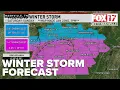 WINTER STORM ALERT What to expect in Middle Tennessee and Southern Kentucky