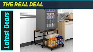 PUNCIA Mini Fridge Stand The Ultimate Beverage Storage Solution