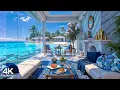 Download Lagu Relaxing Summer Vacation with Upbeat Bossa Nova Jazz 🌴 Sweet Morning Vibes \u0026 Ocean Breeze Ambience