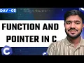 Functions Pointers in One Shot C Programming Day 5 Complete C Course