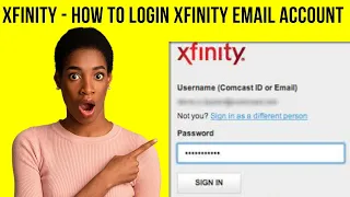 Xfinity How to Login Xfinity Email Account Step By Step