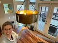 Adding this industrial light to my home was a GAME CHANGER Possini Euro Design