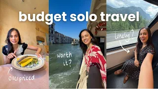 i tested budget solo travel for a week to see what's actually worth it?