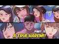 This is A TRUE HAREM life for our Jin Water Overflow Part-11 End