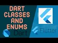 Flutter Tutorial for Beginners 23 - Learning Dart Basics Classes and enums