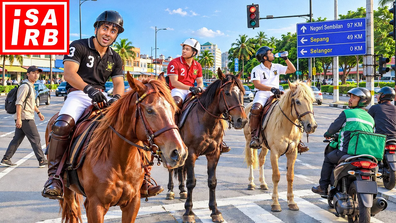 BAWA KUDA DARI SELANGOR KE NEGERI SEMBILAN : 97 KM !