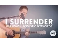 Download Lagu I Surrender - Hillsong - acoustic with chords