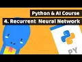 Python course advanced Lesson 4 Recurrent Neural Network RNN