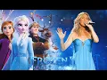 Download Lagu Celine Dion ft Idina Menzel, AURORA - Into the Unknown ( with Special Guest Mariah Carey )