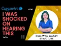 Capgemini Role Wise Salary Structure How much do you get if you are promoted