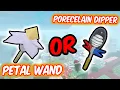 Petal Wand VS Porcelain Dipper (The Test Results You Must See!) | Bee Swarm Simulator