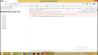 Multiplication Table of a number in React using map function and useState