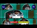 How To Create Dynamic Split Screen In Easy Way Tutorial After Effects Premiere Pro