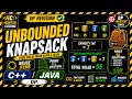 Unbounded Knapsack DP Revision C Java Solution