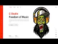 Landing page UI Design using HTML CSS JS GSAP ANIMATION