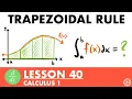 Trapezoidal Rule Calculus Lesson 40 - JK Math