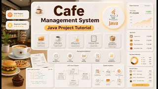 Cafe Management System Using Java Complete Java OOP Project Menu-Driven Application Tutorial