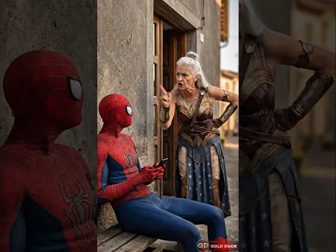 Grandma tells Spidey to find tralalelo🔥 #shorts #spiderman #tungtungtungsahur #anomali