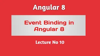 Angular 8 Tutorial - Part 10