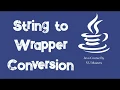 Strings Objects to Wrapper Conversion Java Lecture 35 Urdu Hindi HomeSchooling