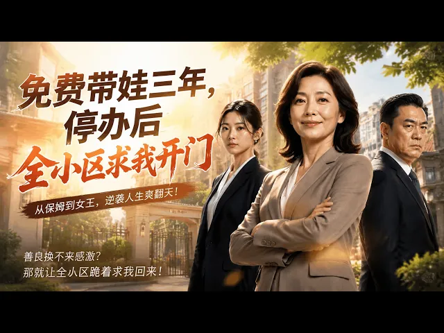 免费带娃三年，停办后全小区求我开门