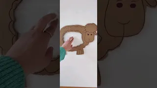 Cute and Fun Farm Animal Craft Fluffy Sheep for Toddlers and Preschoolers