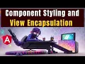 Ep 11 Component Styling and View Encapsulation in Angular Angular 16