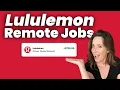 3 Lululemon remote job positions actively hiring no experience needed