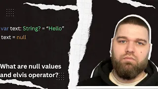 Null Values and the Elvis operator - what are they