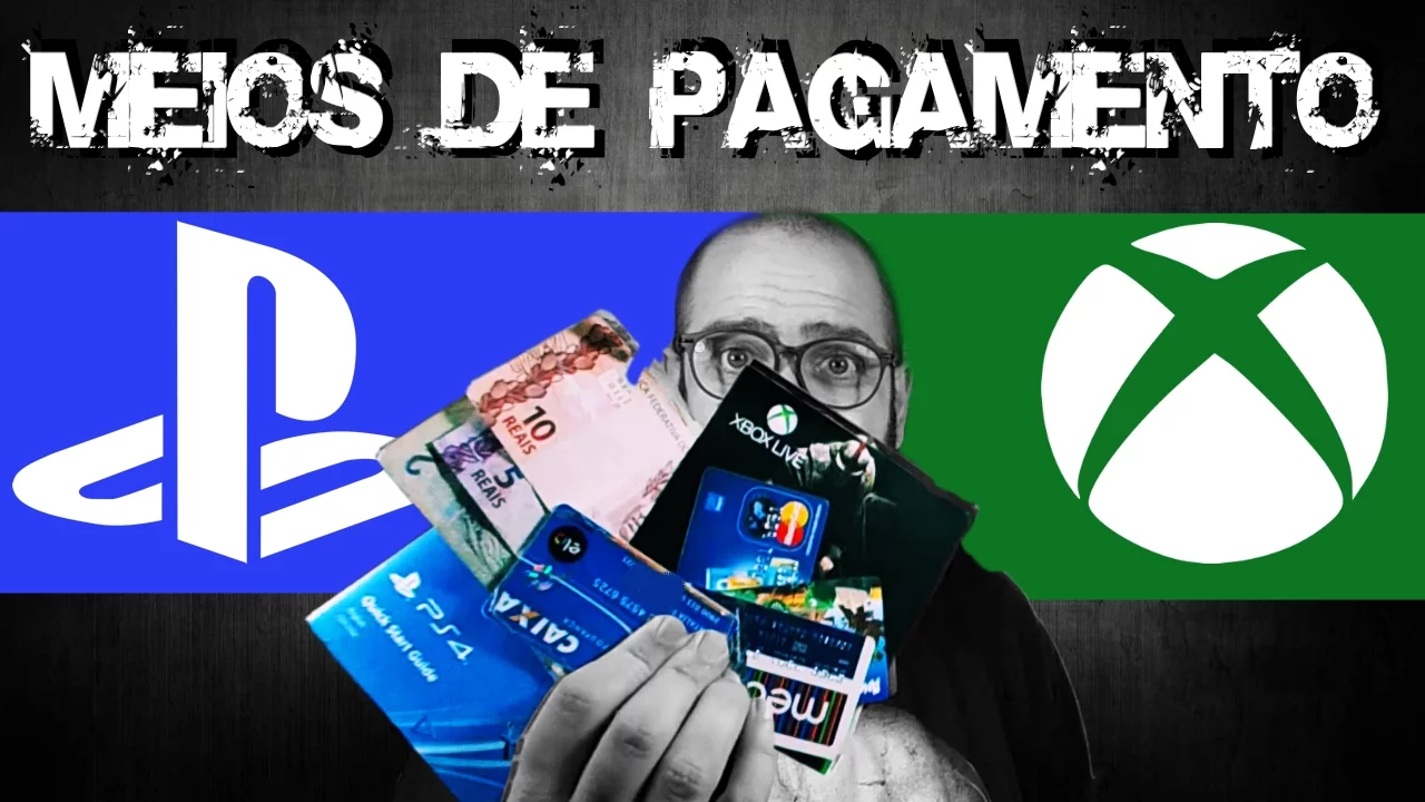 XBOX LIVE E PSN MEIOS DE PAGAMENTO, GIFT CARDS, CARTÕES PRE PAGOS E CÓDIGOS
