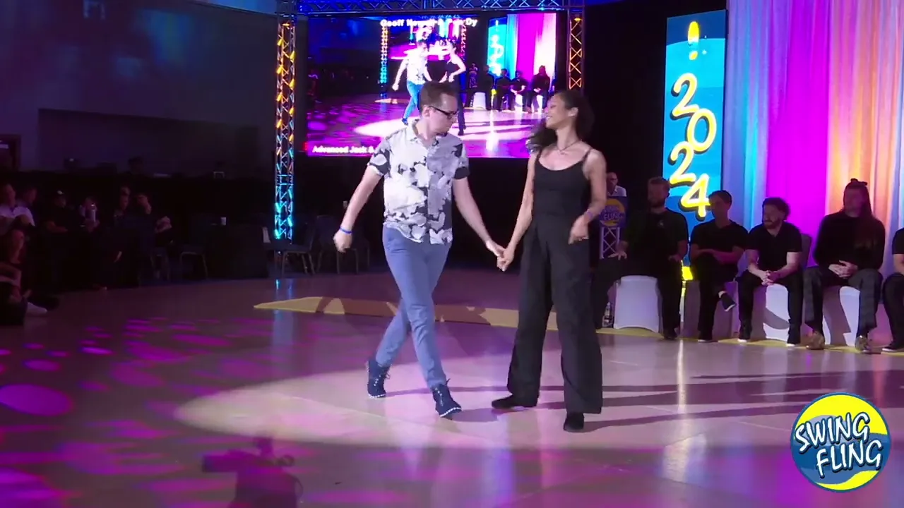 Swing Fling 2024 Advanced Jack & Jill Geoff Newell & Pen Dy