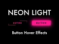 Create a neon button with a reflection using HTML CSS