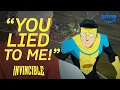 Invincible Learns Who Omni-Man Really Is Invincible Clip Prime
