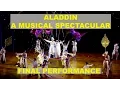 Lagu Aladdin - A Musical Spectacular FULL FINAL SHOW PERFORMANCE front row of Mezzanine