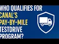 Canal TestDrive Explained How Pay-Per-Mile Trucking Insurance Actually Works