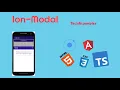 Ionic 5 - 16 Ion-modal in detail