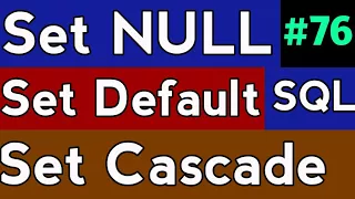 referential integrity constraint in dbms referential integrity in sql DBMS Lectures in Hindi