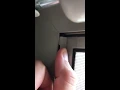 Larson Screen or Glass Install - Retainer Strips on Larson Door