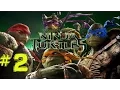 Teenage Mutant Ninja Turtles Movie Game Part 2 Rat Invasion
