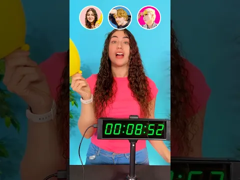 How fast can you blow up a balloon 🌬️🎈 #challenge #funny #justameerah #trending
