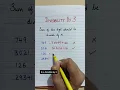 Divisibility by 3