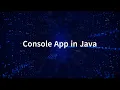 White Belt - Console Application in Java
