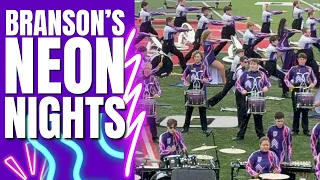 Branson HS Band Branson Missouri Neon Nights 2025 Marching Season