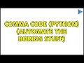 Comma Code Python Automate The Boring Stuff