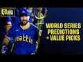 World Series Predictions most likely winners and Best Value Bets Mariners a top 3 team