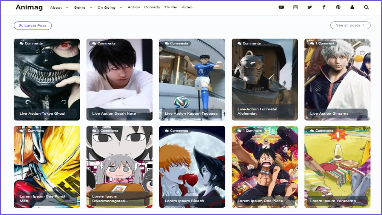 Plantilla Blogger Responsive para Animes (Configuración)