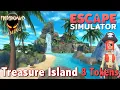 Escape Simulator TREASURE ISLAND Extra 8 Tokens Location Free Update - NEW ROOM