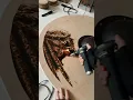 Woodburning a Viking Shield